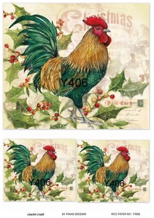 LineArt Pirinç Dekopaj Kağıdı LA-Y406