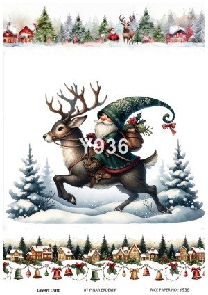 LineArt Pirinç Dekopaj Kağıdı LA-Y936