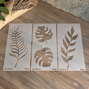 BiStencil D Seri 15x30 cm D123